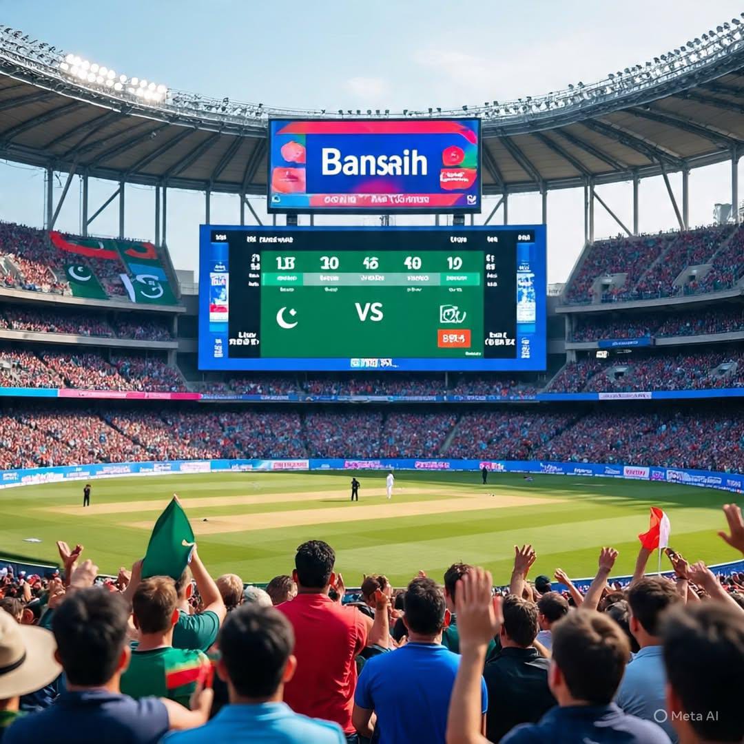 Pak vs Ban all match scorecard?