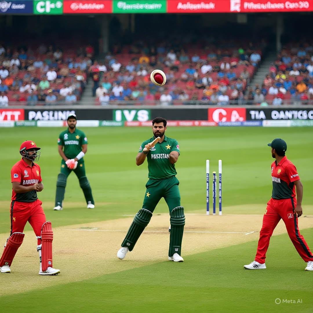 Pak vs Ban ball by ball ?