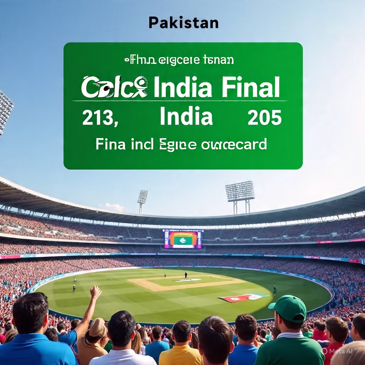 Pak vs india legends Final Cricbuzz?