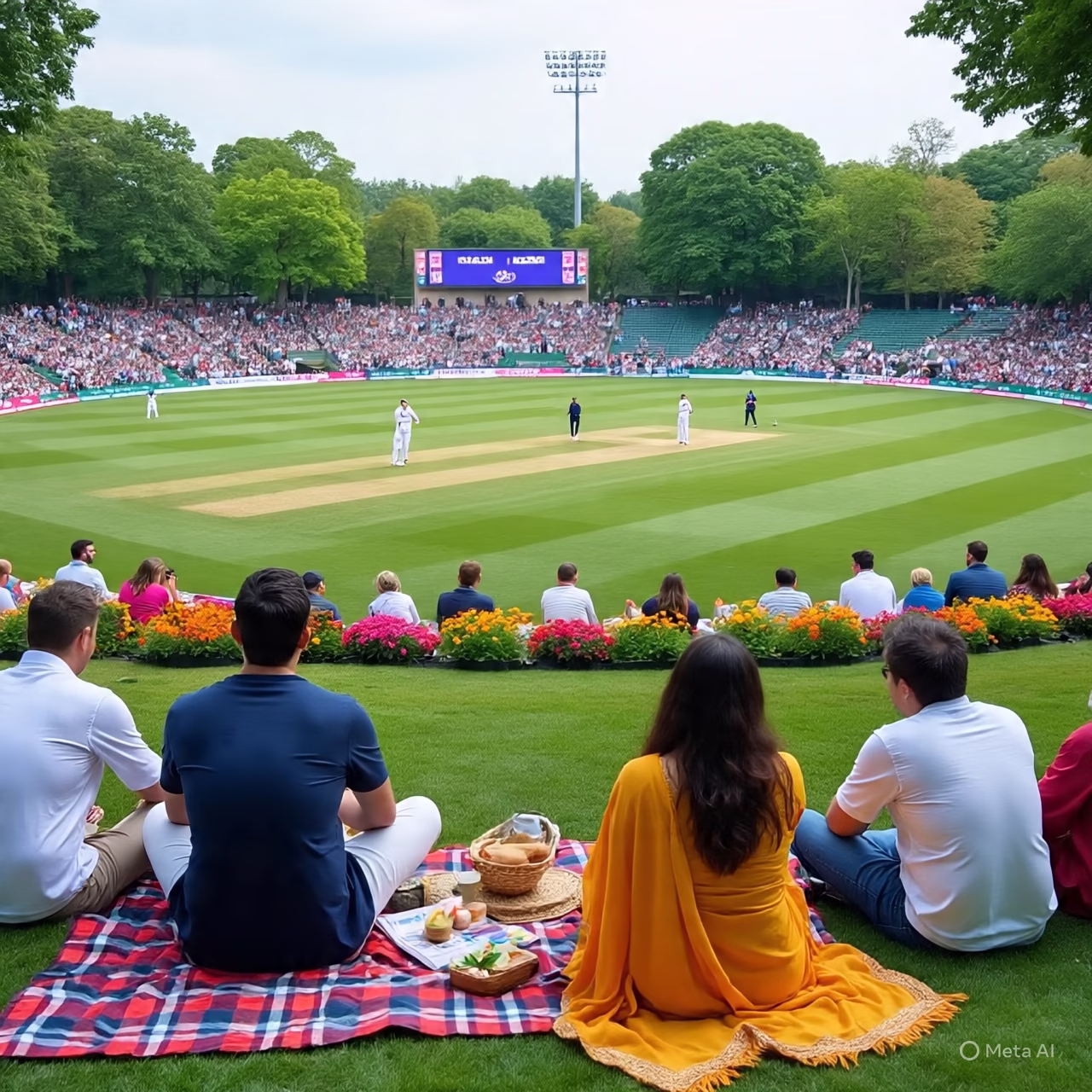 When India vs England test match