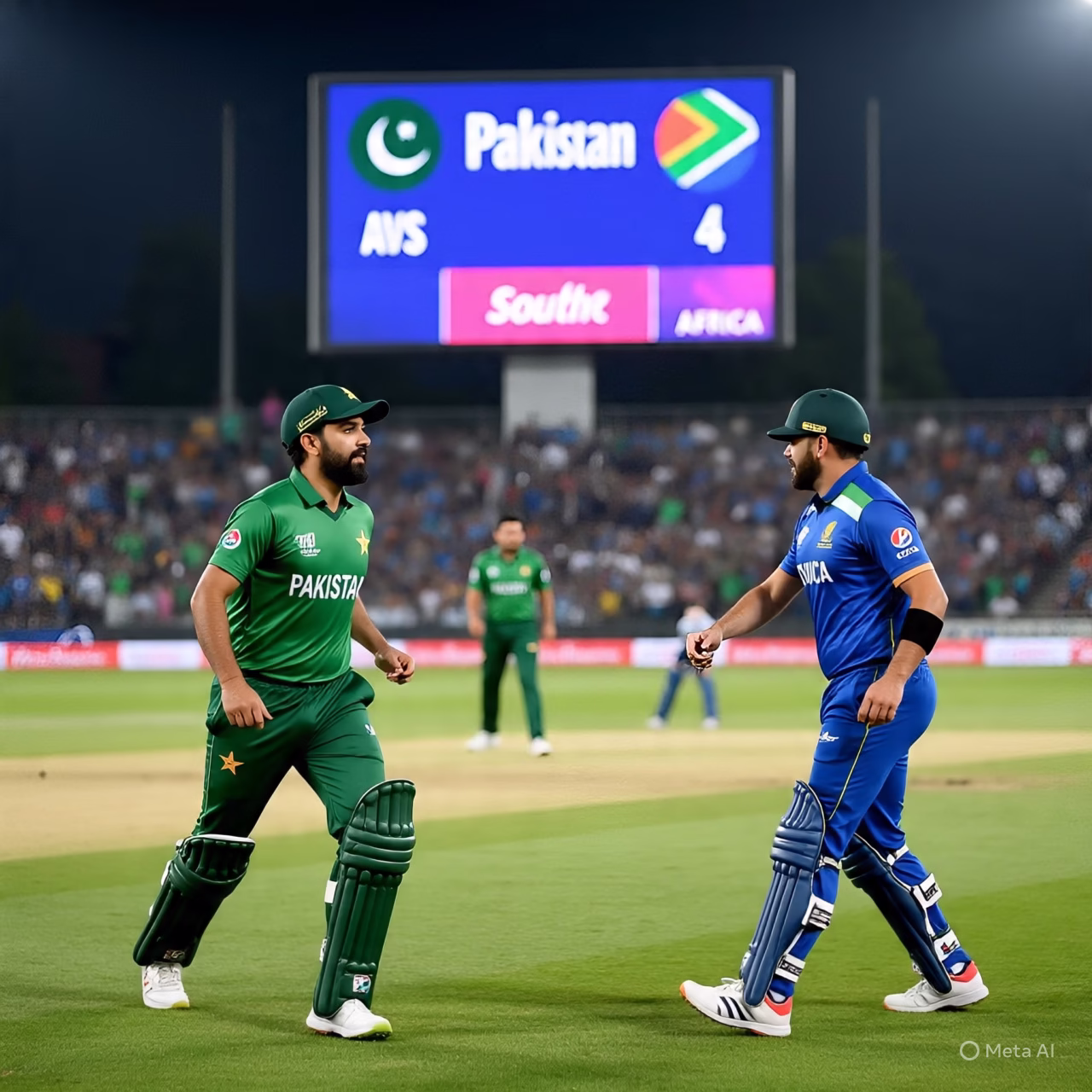 Pak champion vs SA champion score