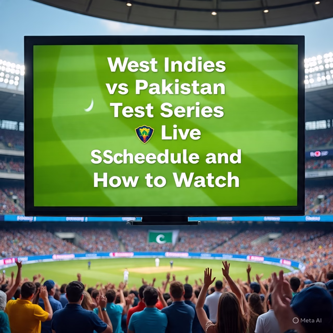 West Indies vs Pakistan Test Series Live Schedule and How to