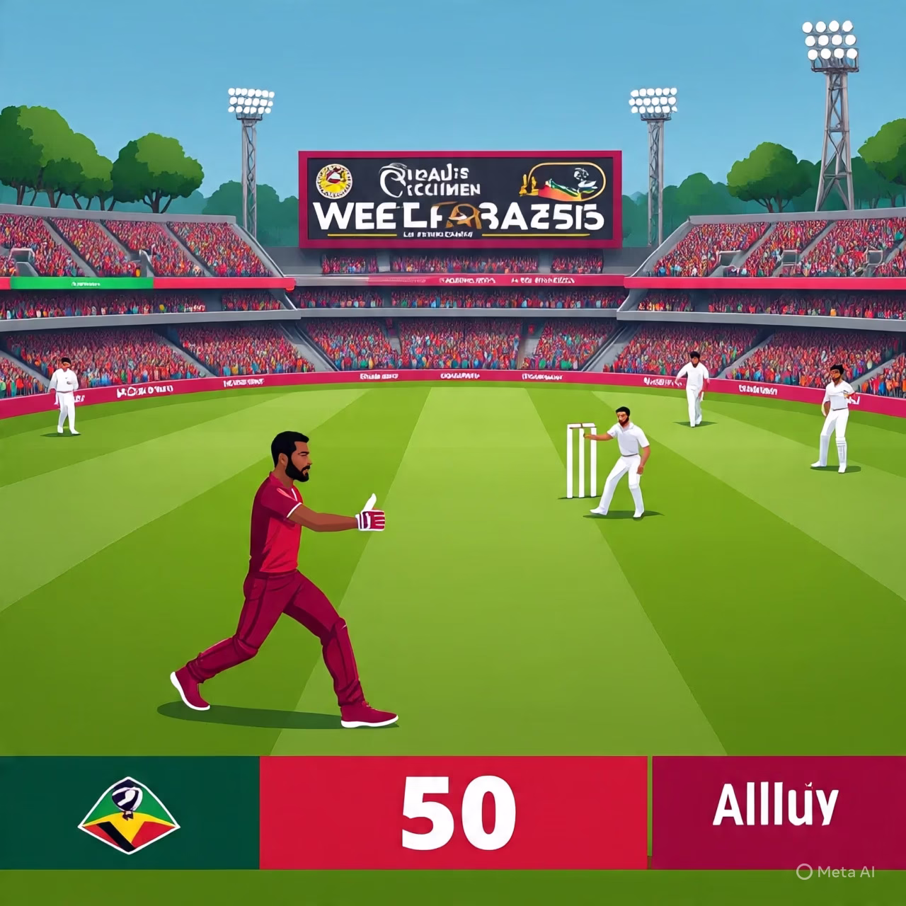 West Indies vs Pakistan Test live  Series 2025 Ultimate