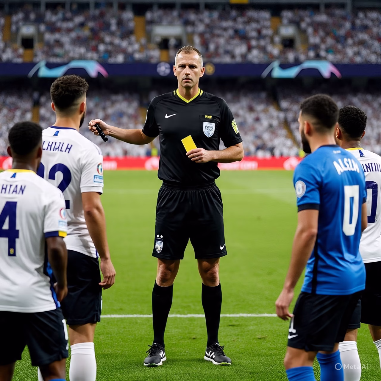 Al-Huwaish, awarded Al-Nassr a penalty in first half after simple