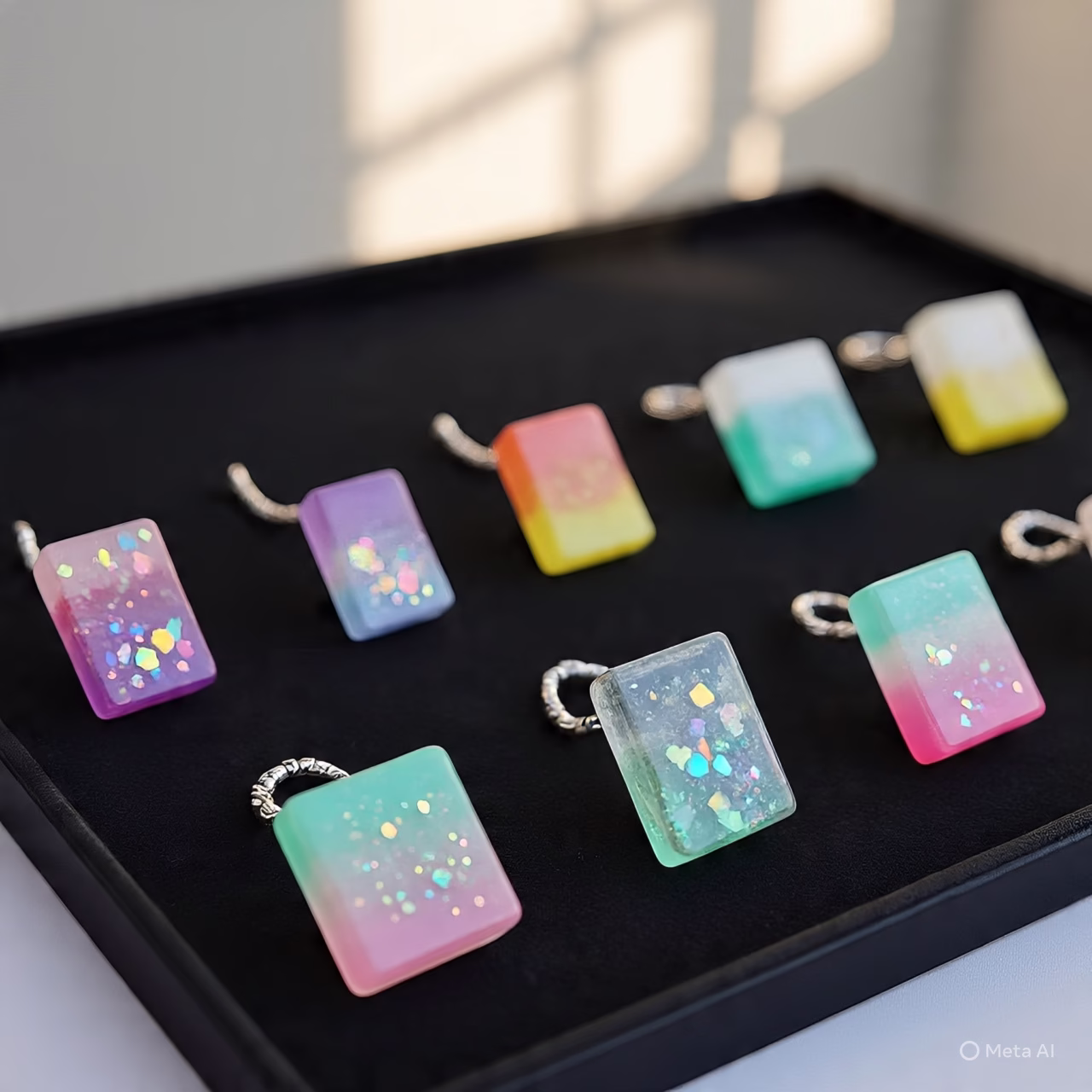 tiktok’s resin jewellery trend being a resin artist
