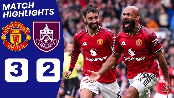 man united vs burnley attendance today