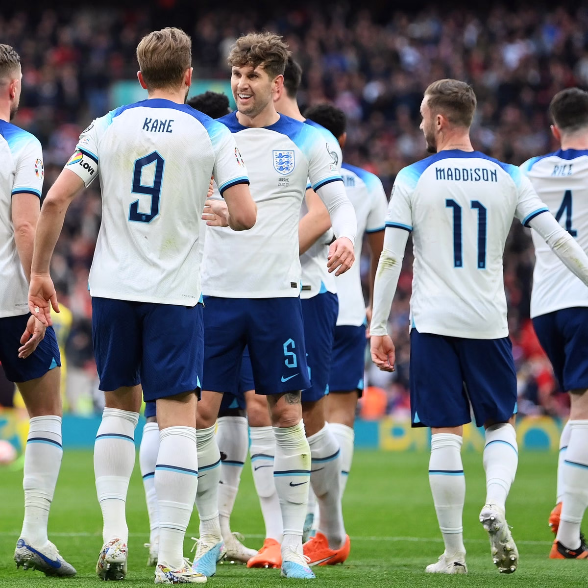 who are the england squad tonight