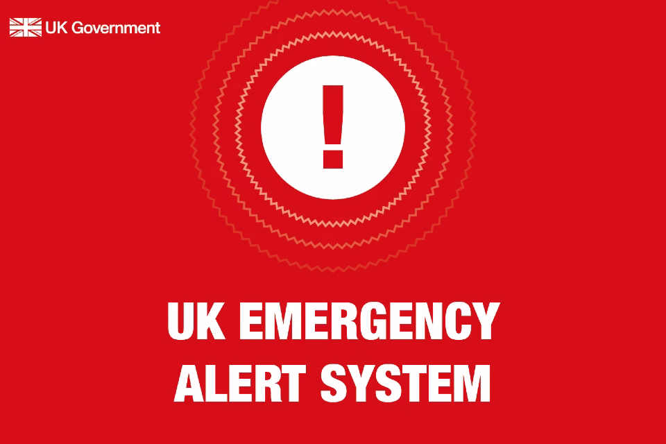 how does the uk emergency alert system work