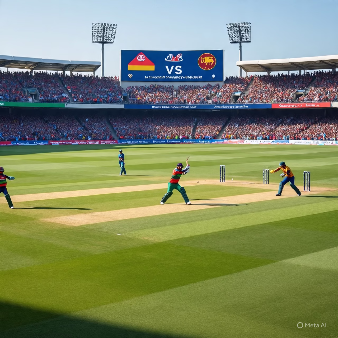 Zimbabwe vs Sri Lanka Cricket match simple words