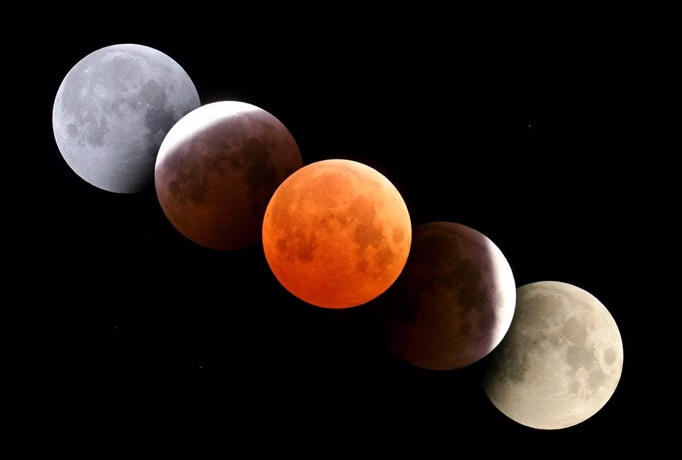 blood moon total lunar eclipse tonight when is it