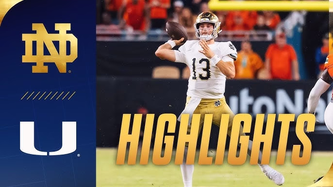 notre dame vs miami fl today live