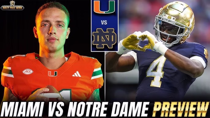 What the notre dame vs miami fl score
