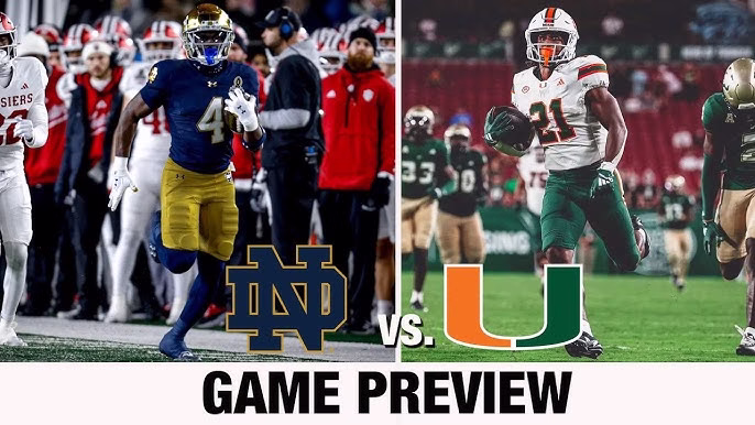 notre dame vs miami fl how to watch live