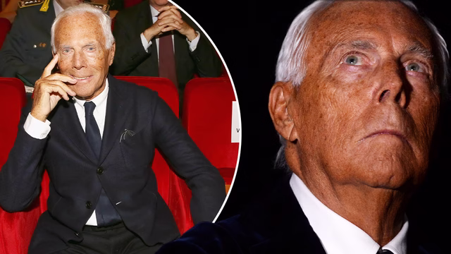 why did giorgio armani start his career