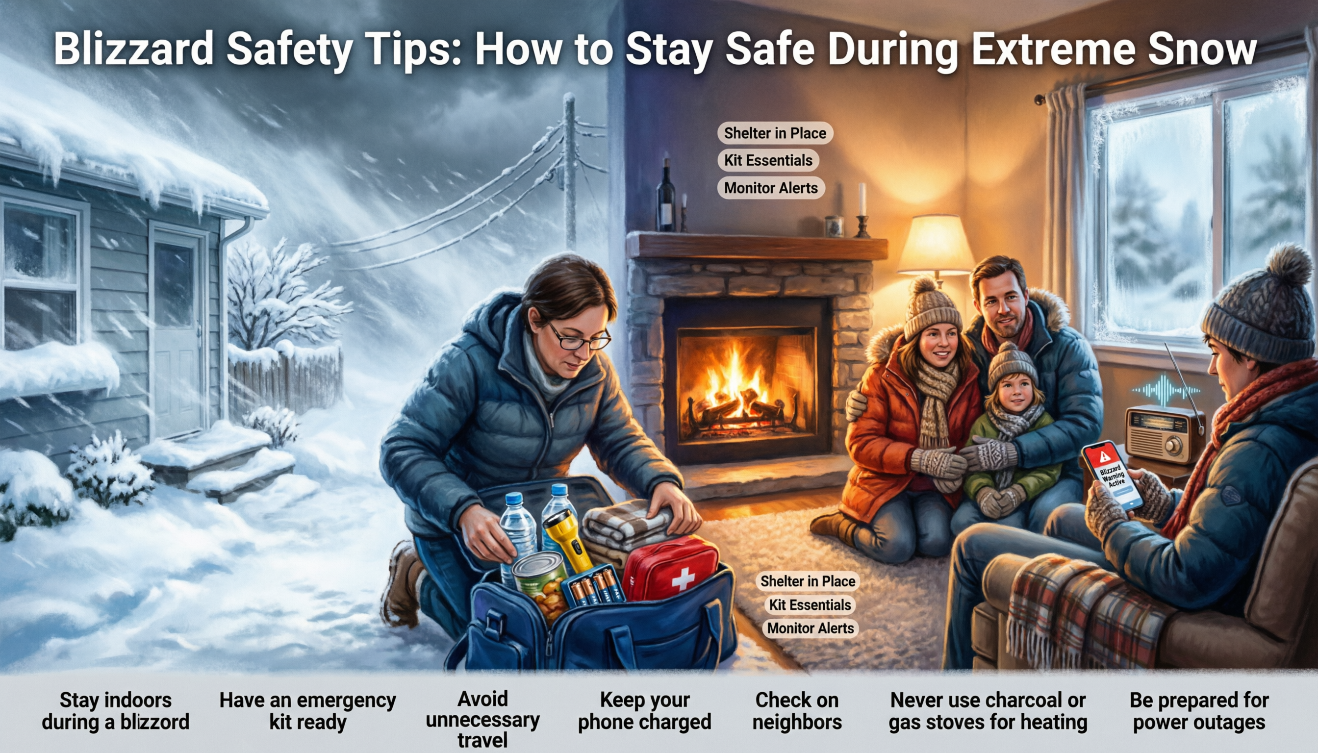 blizzard safety tips