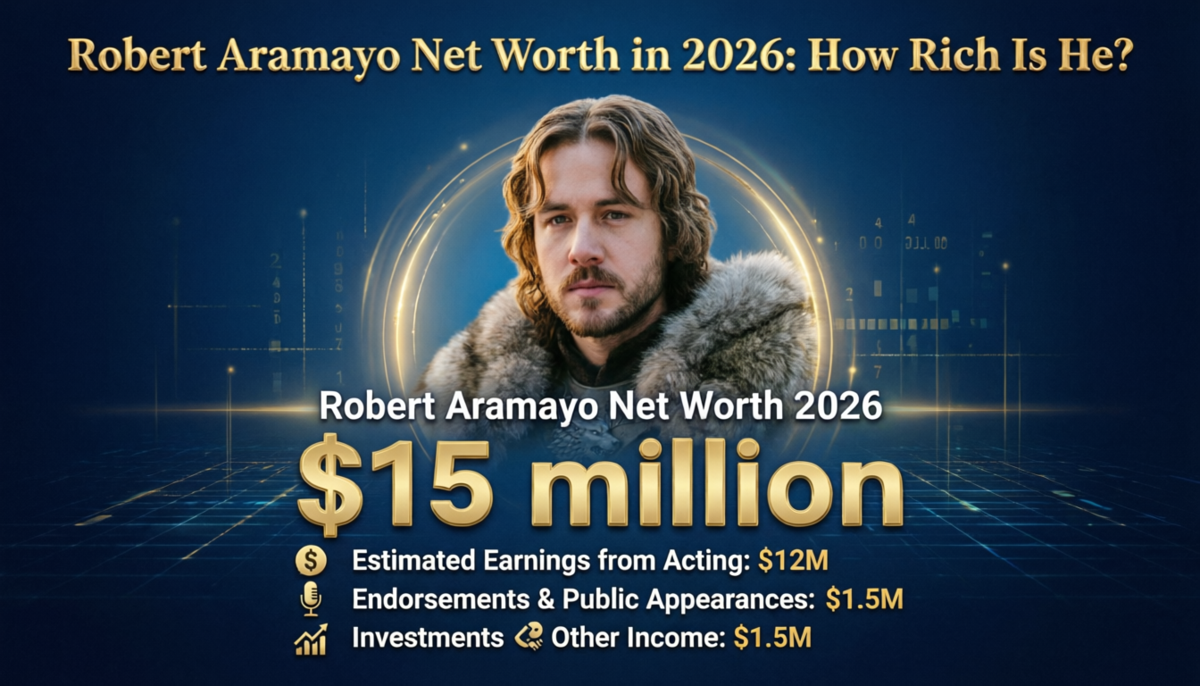 robert aramayo net worth