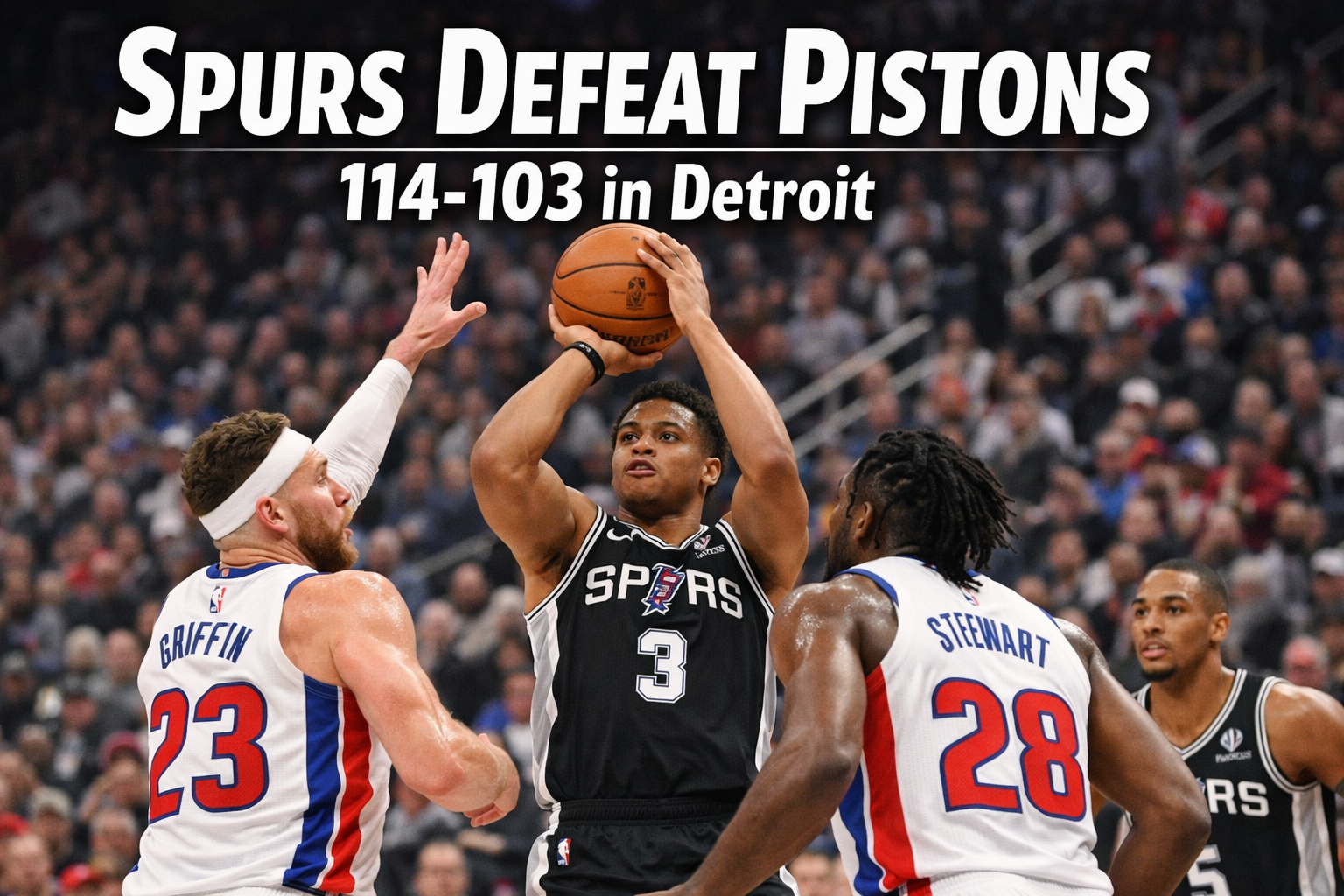 spurs vs pistons