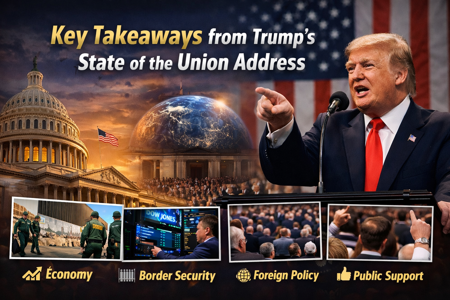 Trump State of the Union highlights