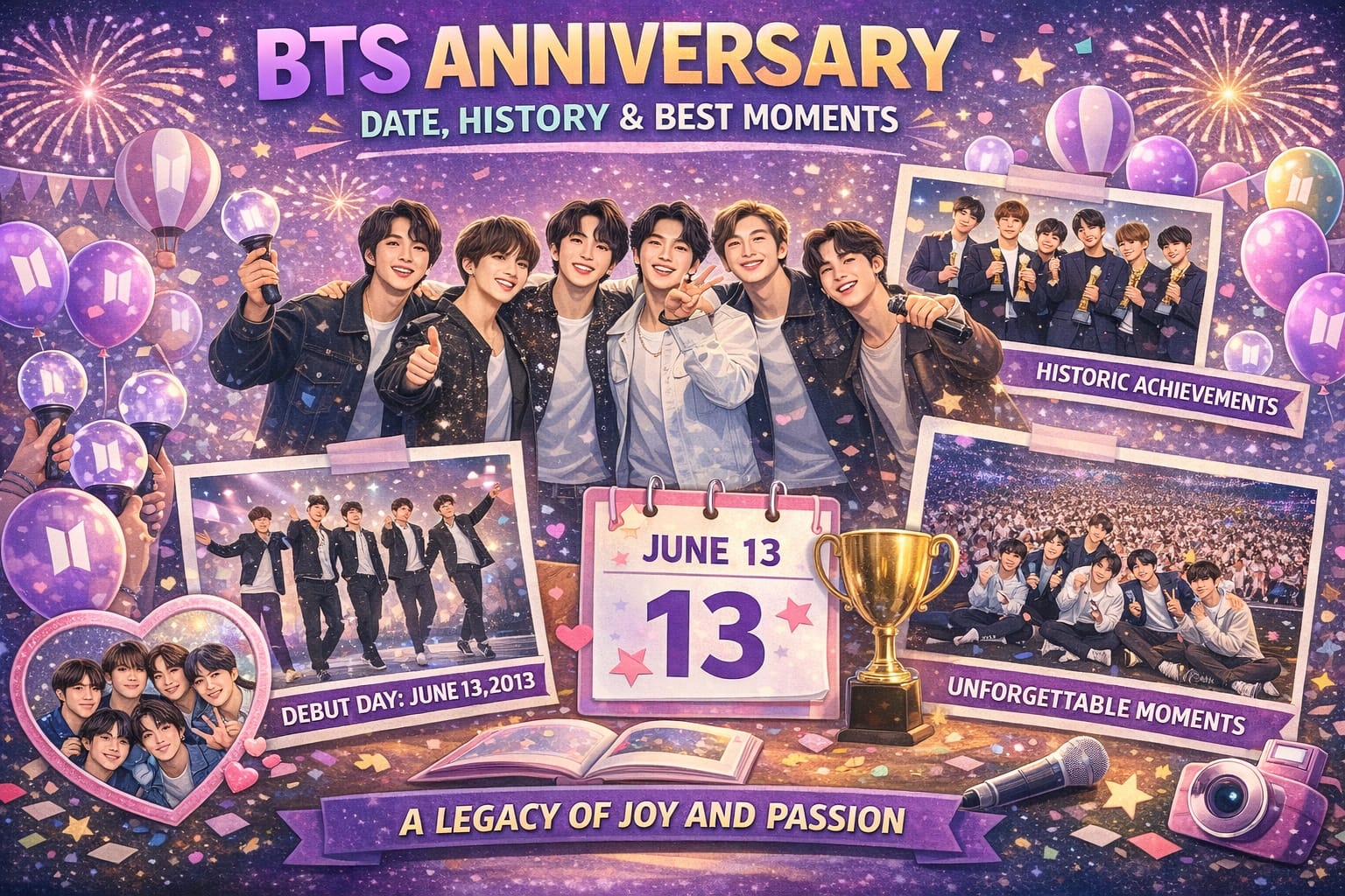 BTS Anniversary best moments