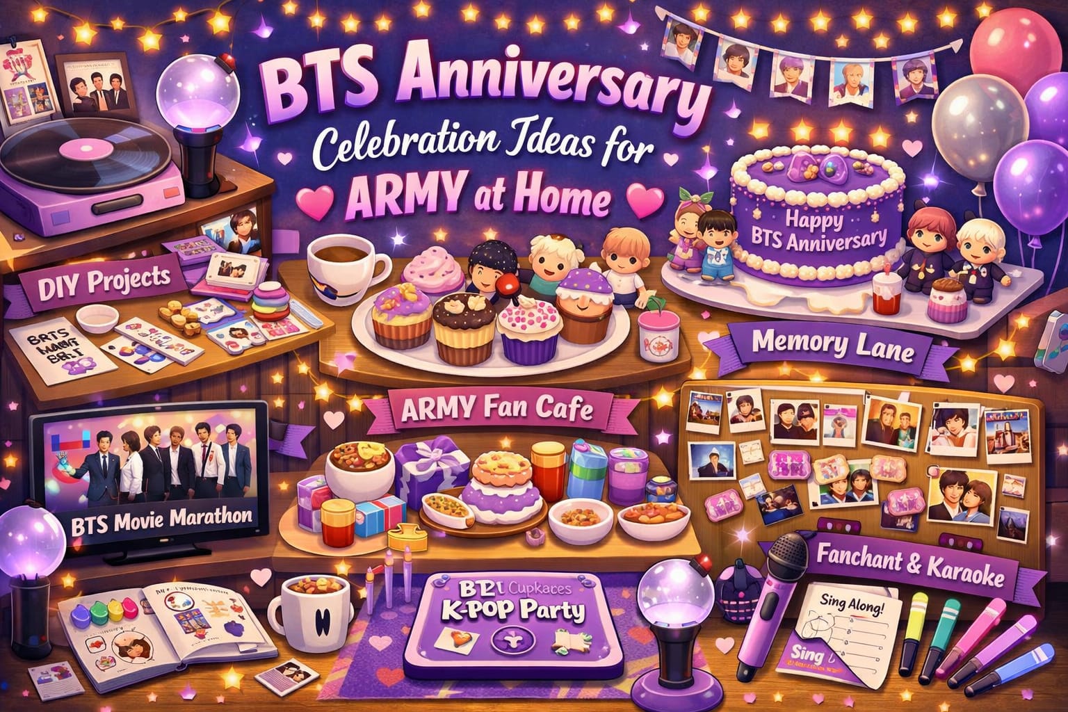 BTS Anniversary Celebration Ideas