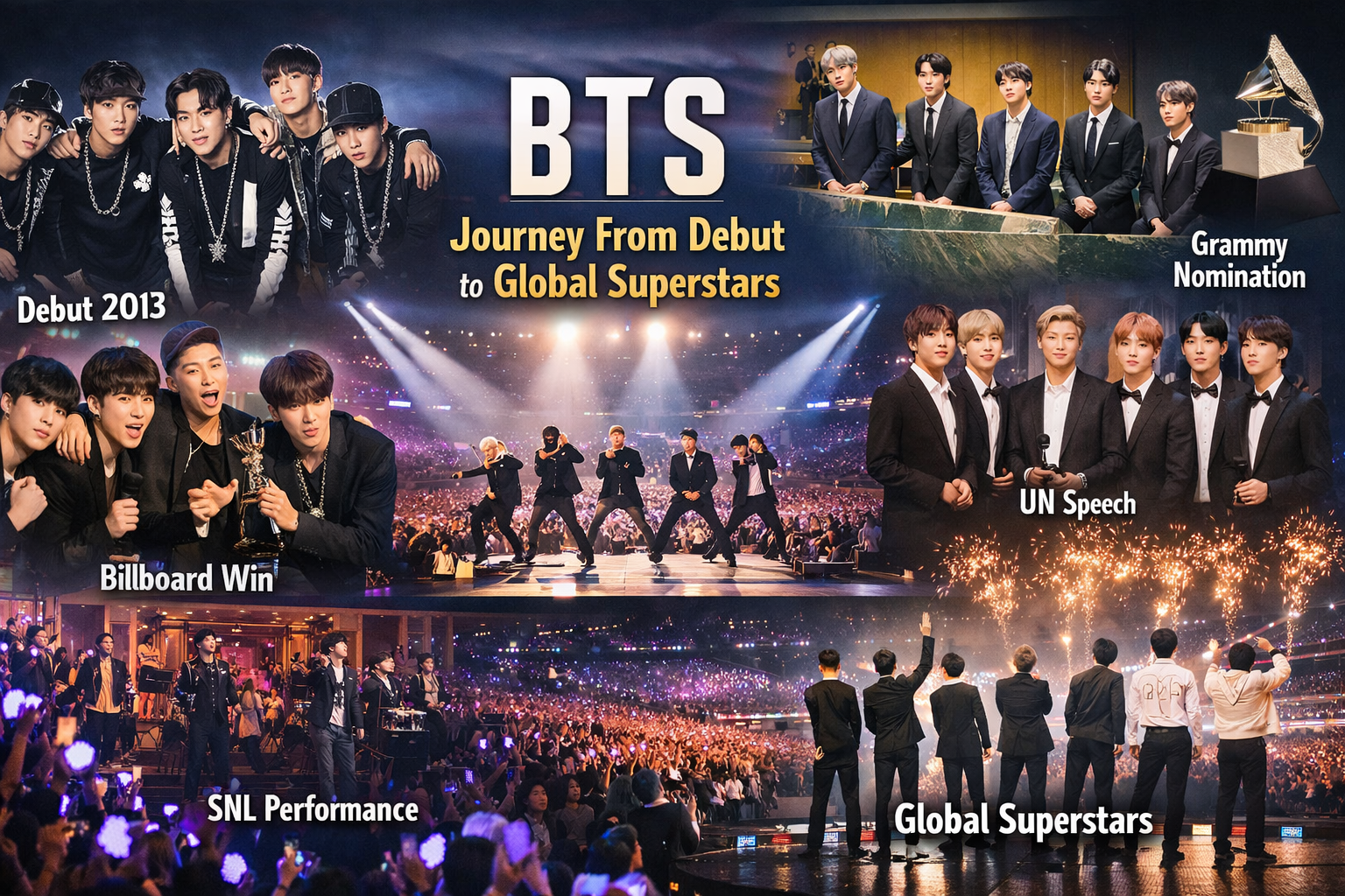 BTS Debut Date in k-pop